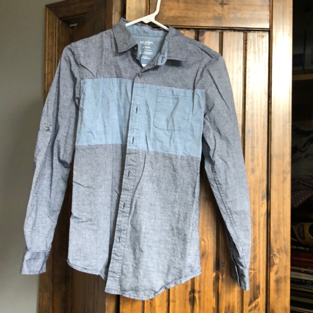 Long sleeve, button Up Arizona shirt